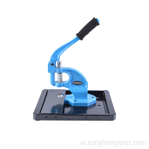 Biểu ngữ máy may đeo mắt grommet tay ép tay
